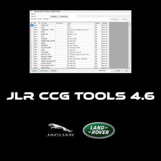 JLR CCF TOOLS 4.6