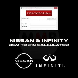 NISSAN BCM PIN CALCULATOR