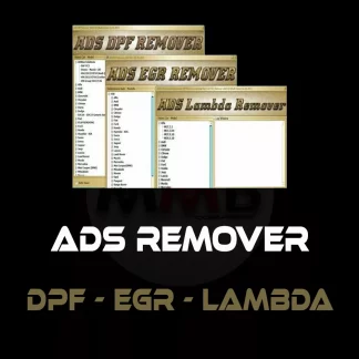 ADS EGR DPF LAMBDA REMOVER
