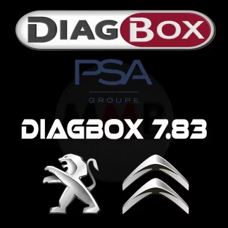 Diagbox 7.83: Diagnostic avancé. Compatibilité étendue. Fonctions puissantes pour Citroën et Peugeot. Langues multiples. Matériel Lexie 3 pris en charge.