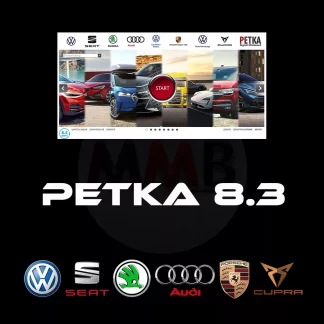 Diagnostic PETKA 8.3 VAG Group offre une solution complète pour le diagnostic et la recherche de pièces, une prise en charge étendue des marques VAG