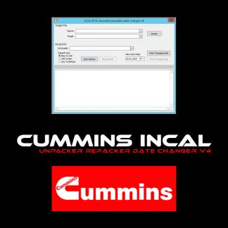 CUMMINS INCAL UNPACKER Repacker Date Changer v4