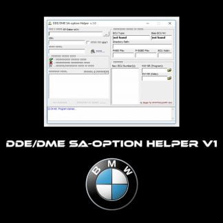 BMW DDE DME SA-Option Helper v1