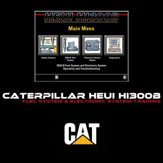 Caterpillar HEUI HI300B - Formation Système d’Injection et Électronique