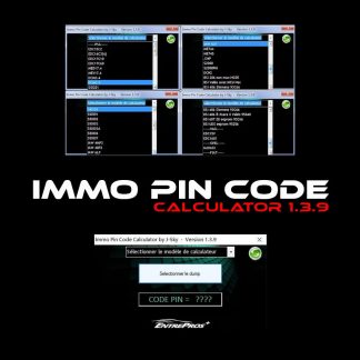 IMMO PIN CODE CALCULATOR 1.3.9