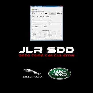 JLR SDD SEED CODE CALCULATOR