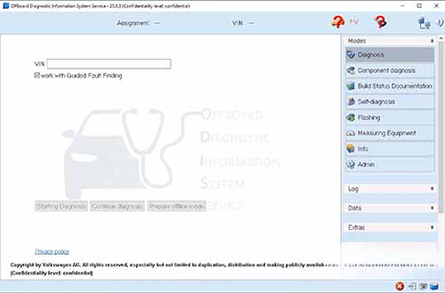 logiciel constructeur volkswagen audi diagnostic 2026