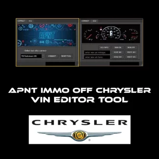 APNT Chrysler VIN Editor and SKIM Security Software Interface