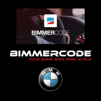 Interface BimmerCode v4.10.4 affichant les menus de codage pour BMW G30.