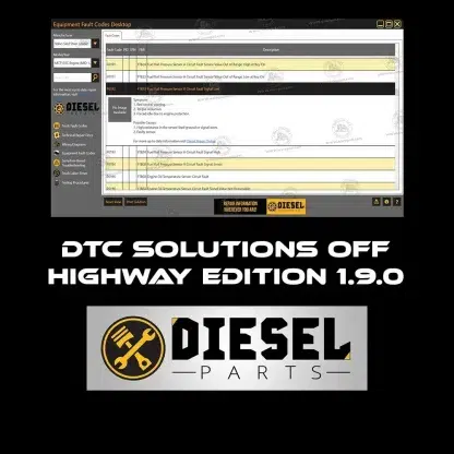 DTC Solutions Off Highway 1.9.0 - Heavy Equipment Repair Data