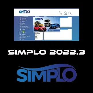 Interface SIMPLO 2022.3 affichant un schéma électrique d'injection Bosch.