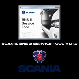 Logo Scania Bus & Coach avec une interface VCI3.