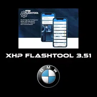 Interface xHP Flashtool v3.51 Android affichant la sélection des Stages pour une BMW M3.