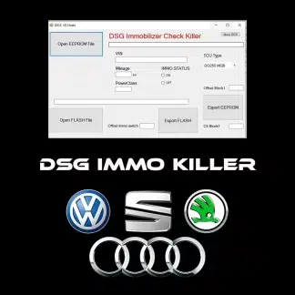 Logiciel de suppression antidémarrage boîte de vitesses DSG