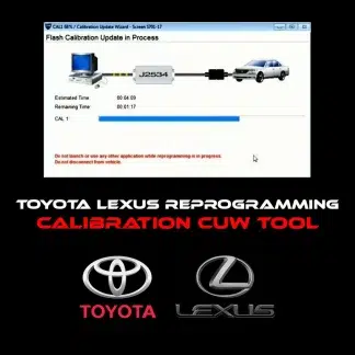 Logiciel de calibration Toyota Lexus Calibration Update Wizard