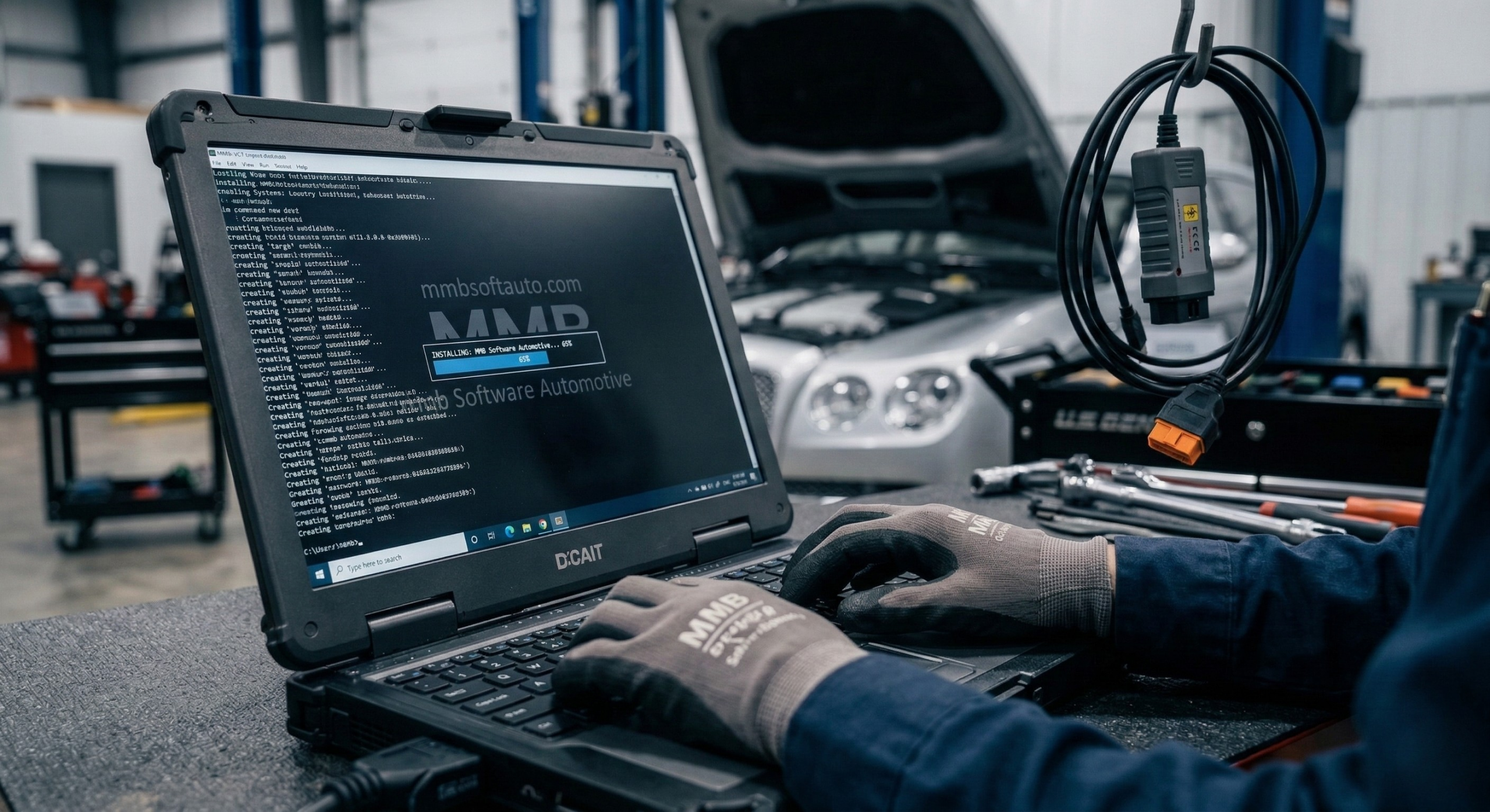 Procédure technique d'installation d'un logiciel de diagnostic par mmbsoftauto.com MMB Software Automotive.